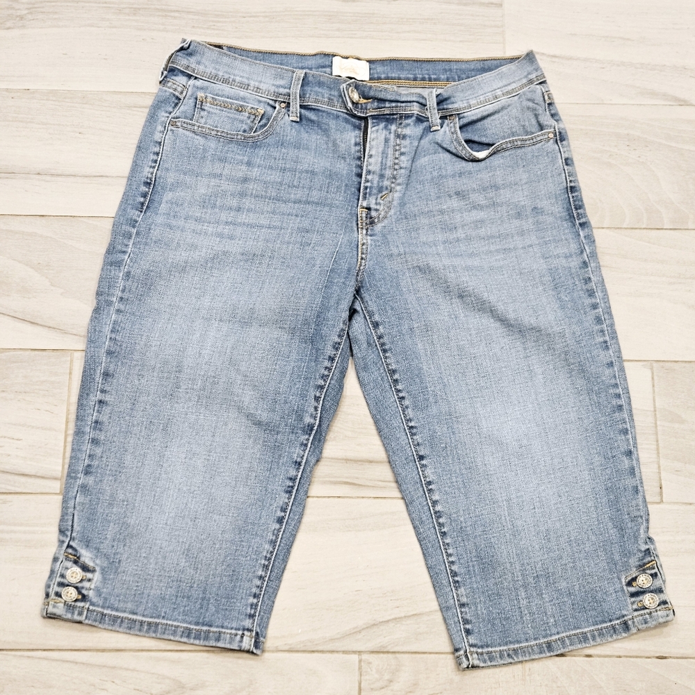 Levi’s 515 Skimmer Capri Jeans Women’s 10 Y2K Mid Rise Stretch